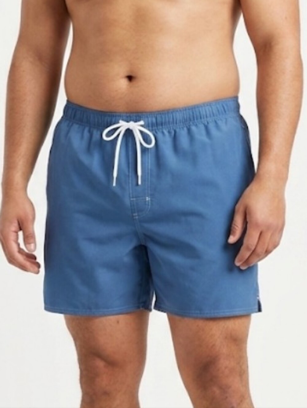 Harbor Bay Men's Blue Swim Trunks